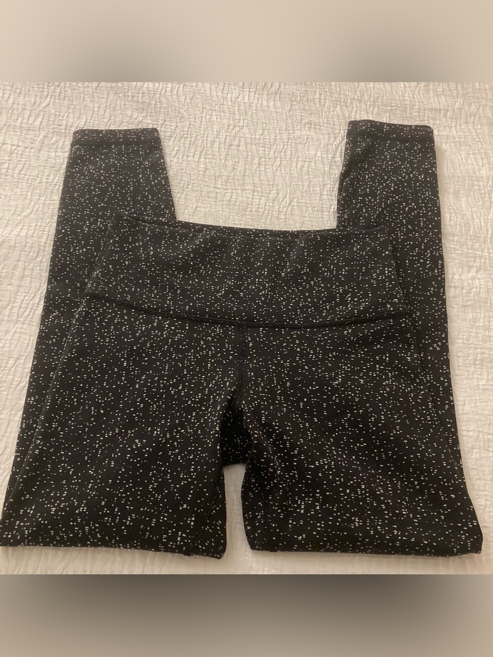 Lululemon Black Speckled Active Leggings